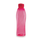CELLO Texas PET Bottle | Leak Proof and Break Proof | Perfect for School, College, Work, and Outdoor Adventures Water Bottle | 1 Litre, Set of 6 | Pink