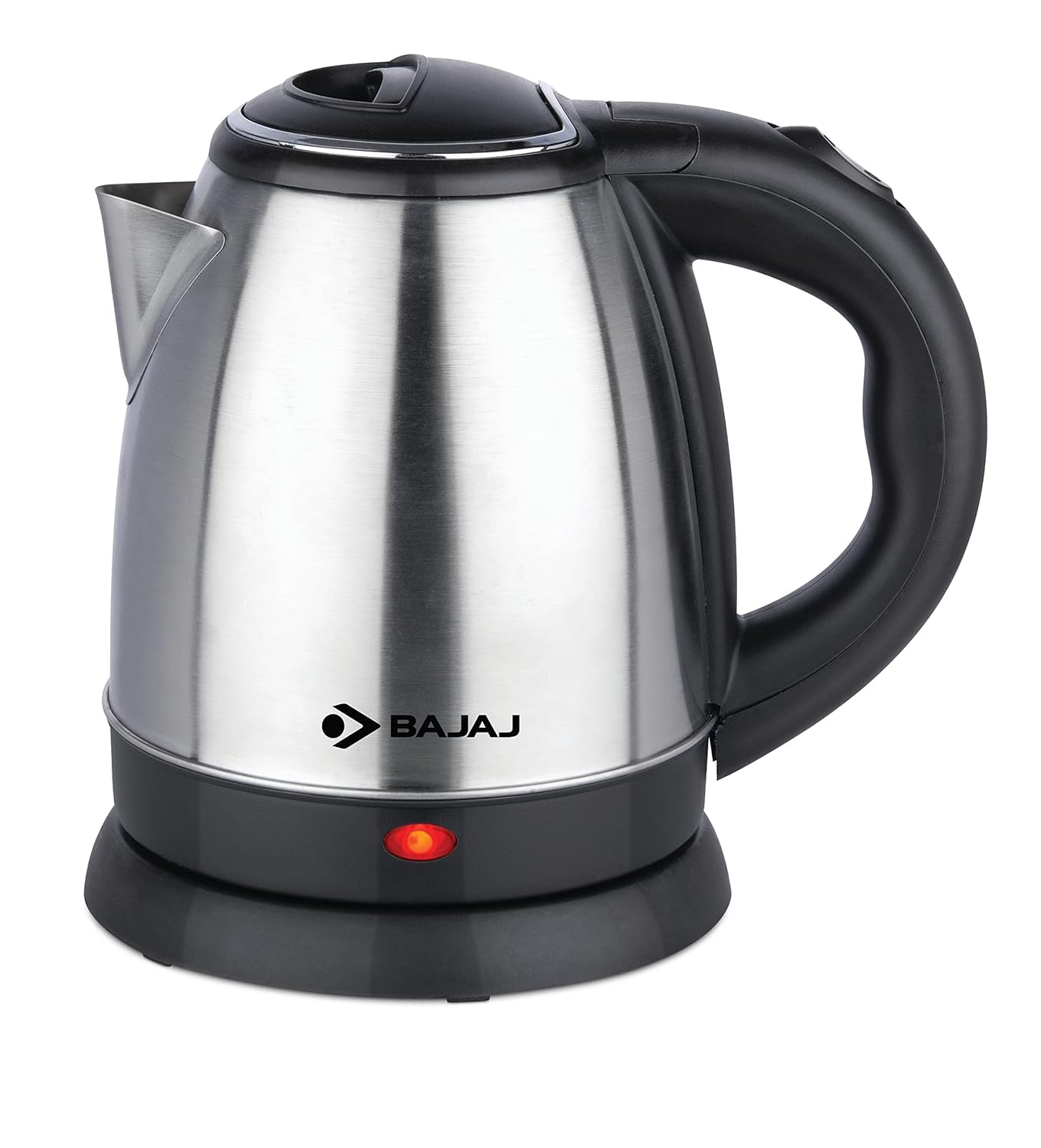 Bajaj KTX 1.2 Litre DLX Electric Kettle | 1350W Kettle With Stainless Steel Body | Cordless Operation | Auto Shut-Off Mechanism | 2-Yr Warranty 【Silver & Black】 Visit the Bajaj Store