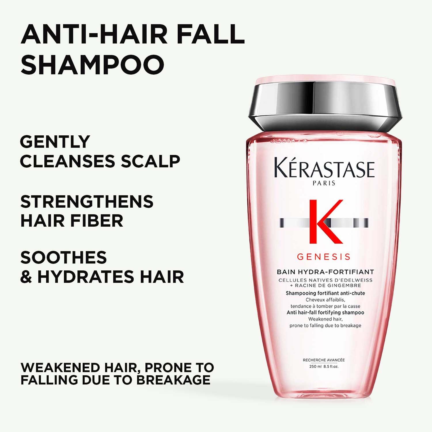 Kérastase Genesis Hydra-Fortifiant Anti Hair Fall Shampoo 250 gram