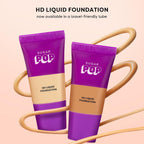 SUGAR POP HD Liquid Foundation Tube with SPF 30 | Lasts upto 16hrs,18ml
