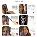 Urban Yog MakeMeeBold Hot Air Brush & Automatic Hair Curler | 2-in-1 Hair Dryer & Straightener Brush with 3 Temp, 2 Speed Settings, 360° Airflow