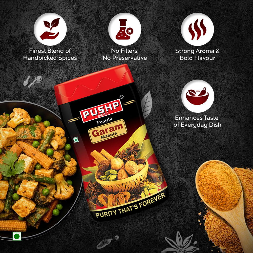 Pushp Brand Punjabi Garam Masala Powder 100g