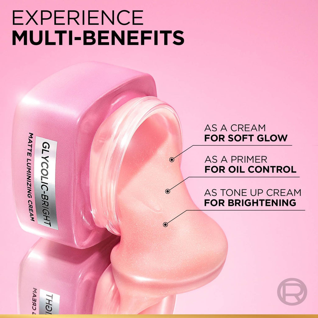 L'Oréal Paris Glycolic Bright Matte Luminizing Cream