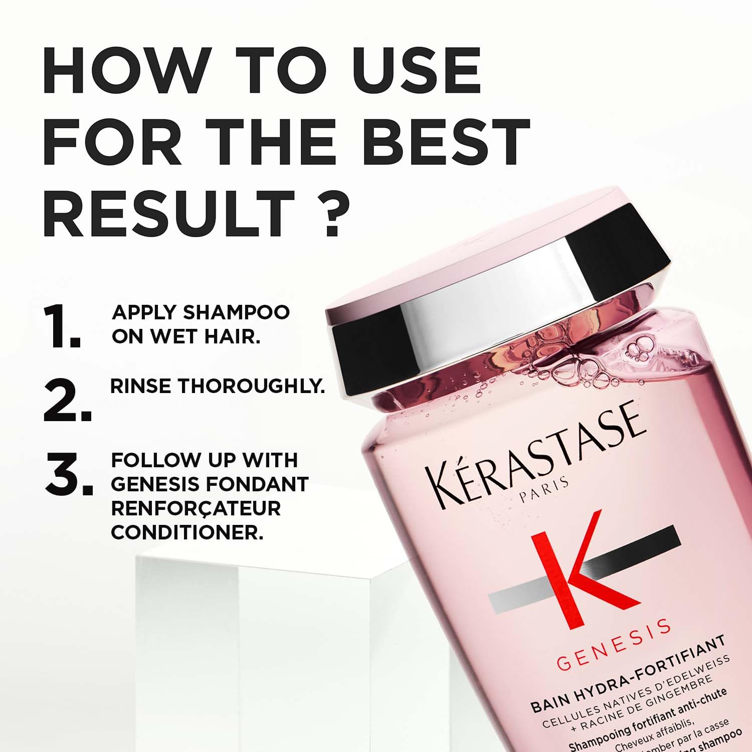 Kérastase Genesis Hydra-Fortifiant Anti Hair Fall Shampoo 250 gram