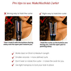 Urban Yog MakeMeeBold Hot Air Brush & Automatic Hair Curler | 2-in-1 Hair Dryer & Straightener Brush with 3 Temp, 2 Speed Settings, 360° Airflow