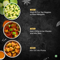 Pushp Brand Achar Masala | 200 G
