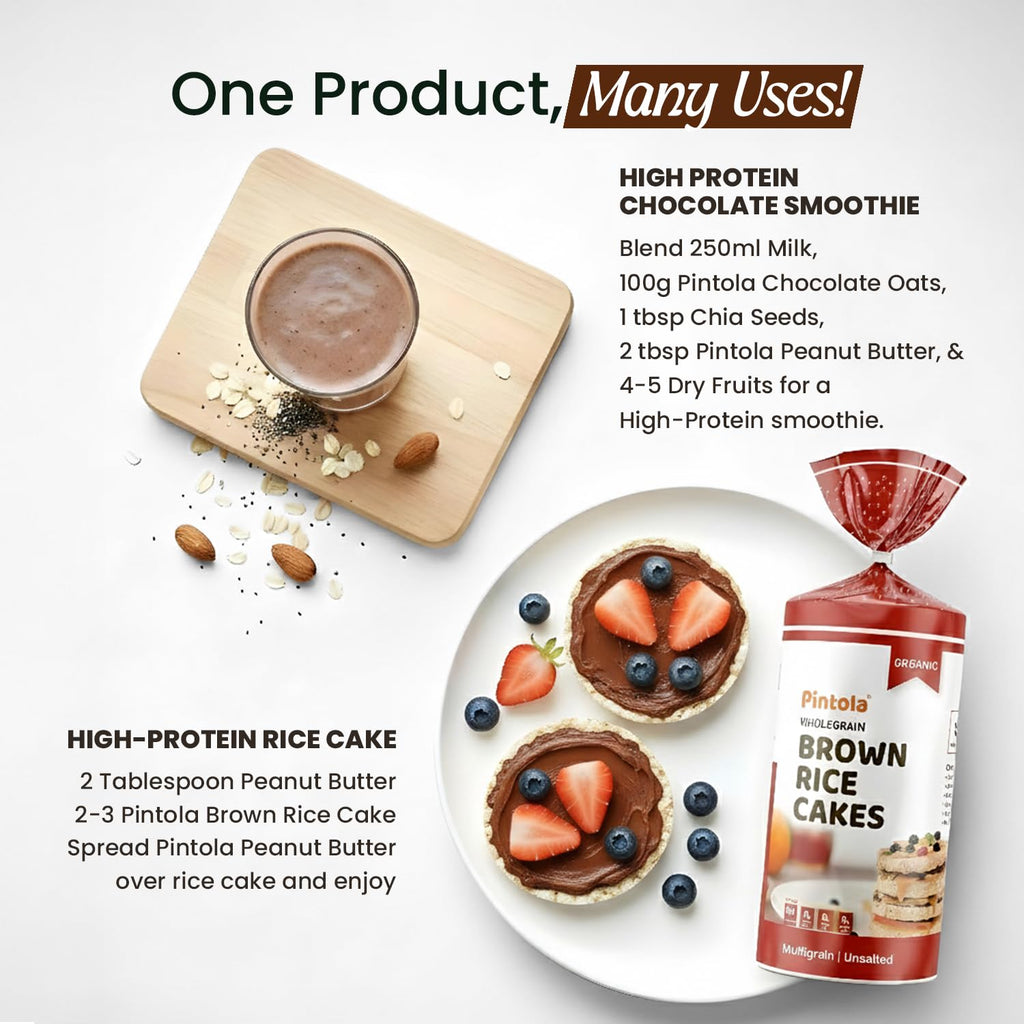 Pintola High Protein Dark Chocolate Peanut Butter (Crispy, 510g)