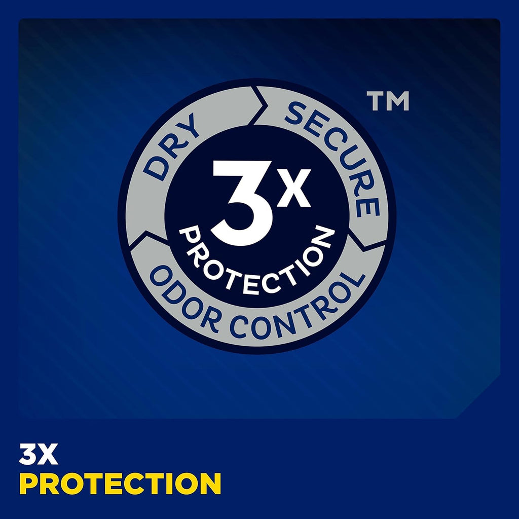 TENA Lady Protect+ Maxi Pad Style | Incontinence Lady Pads | Upto 12 Hrs Dryness | Triple Protection from leaks,odour and moisture | Dermatologically Tested |Length 37.7 cm | 6 Units × 8 | 48 Units