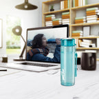 MILTON Hector 1000 Pet Water Bottles, Set of 3, 1 Litre Each, Blue, Reusable Plastic Fridge Bottle, BPA Free and Leak Proof Bottles for Travel, Work