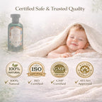 Nature's Veda Dasapushpam Baby Massage Oil for Newborn