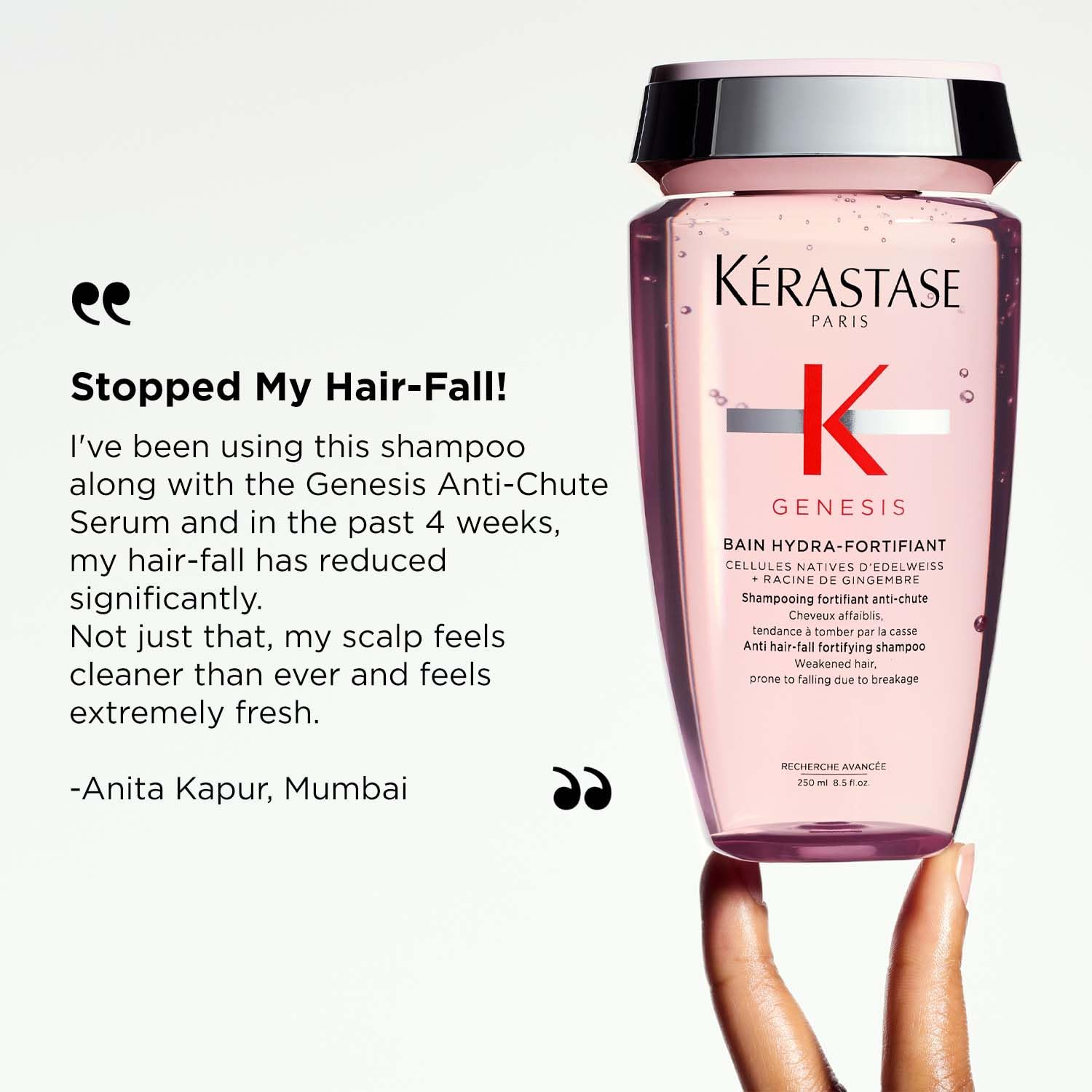 Kérastase Genesis Hydra-Fortifiant Anti Hair Fall Shampoo 250 gram