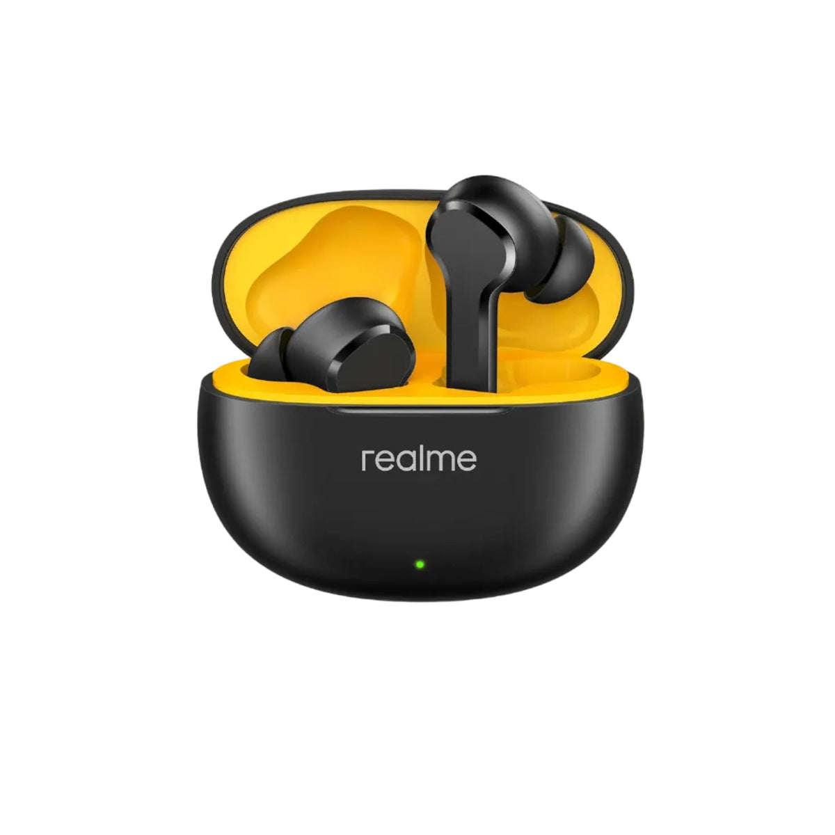 realme Wireless Earbuds with AI ENC Noise Cancellation for Calls, Titanium-Plated Composite Dome Diaphragms, Up to 38 Hours Total Playback, Bluetooth True Wireless Earbuds with Charging Case