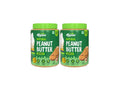 ALPINO Natural Peanut Butter Crunch 1kg (Pack of 2)