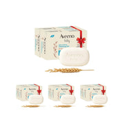 Aveeno Baby Daily Moisture Cleansing Bar 75g (Pack of 8) | With natural Oatmeal, Glycerin and Shea Butter | Co-created with Pediatricians and Dermatologists for newborn sensitive skin | pH balanced, free of soap, parabens sulfates and phthalates