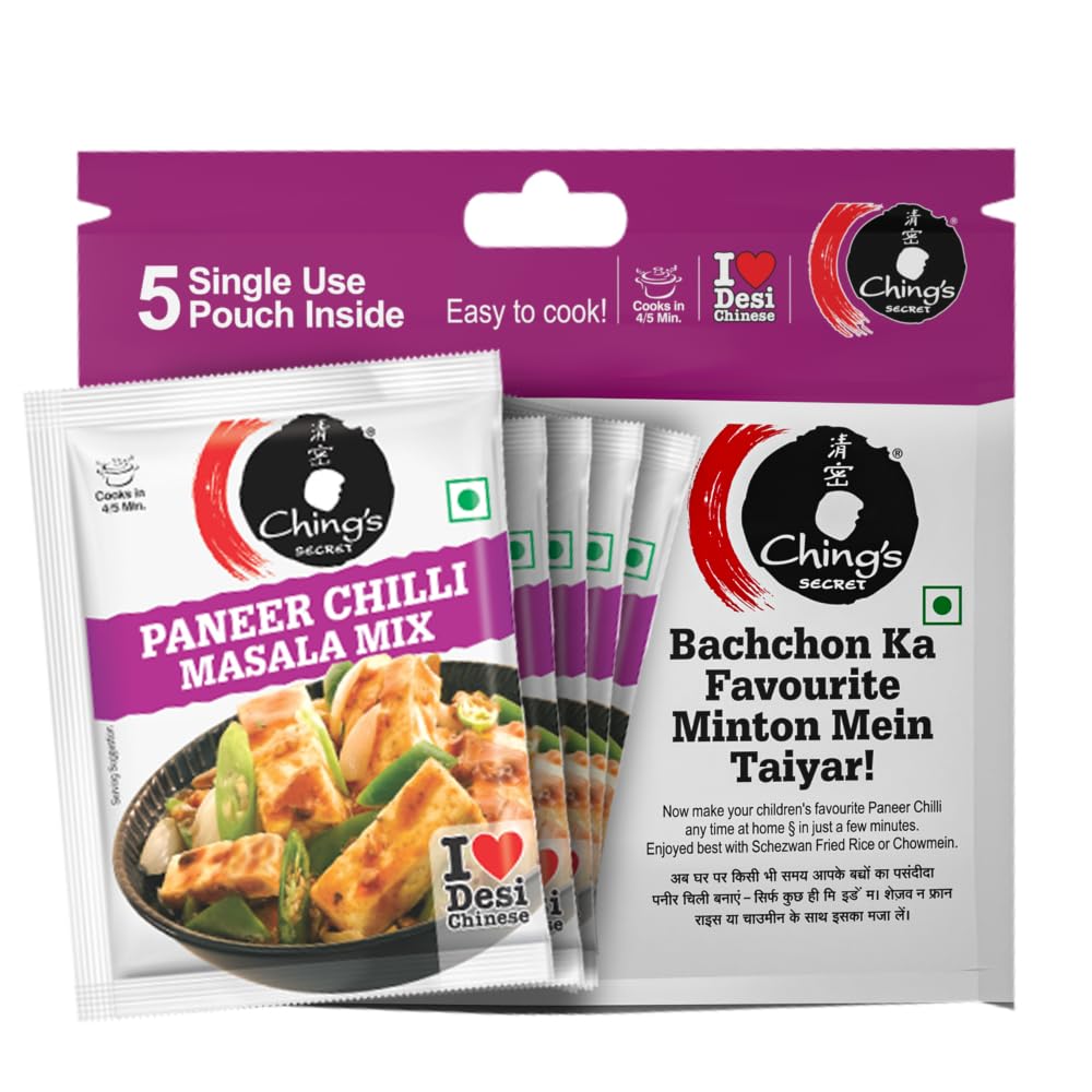 Ching’s Secret Paneer Chilli Masala Mix, 100g