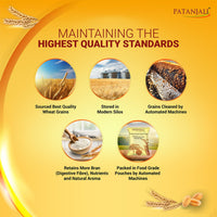 Patanjali Traditional Whole Wheat Chakki Atta 10kg