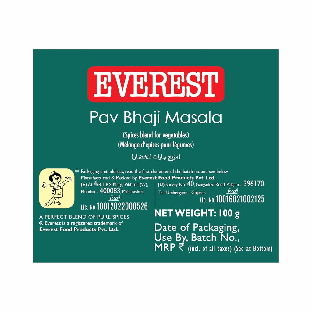 Everest Pav Bhaji Masala – 100g