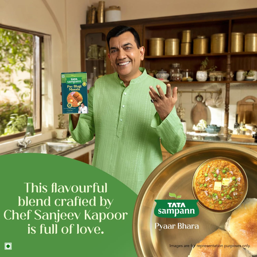 Tata Sampann Pav Bhaji Masala with Natural Oils, 100g