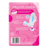 Whisper Ultra Skin Love Soft Sanitary Pads for Women, XL 50 Pads, Cottony Soft Feel, Upto 100% Leak* Protection, Disposable Wrapper, Locks Odour & Wetness (Product Does Not Contain Cotton) (*Based on P&G Technical Data)