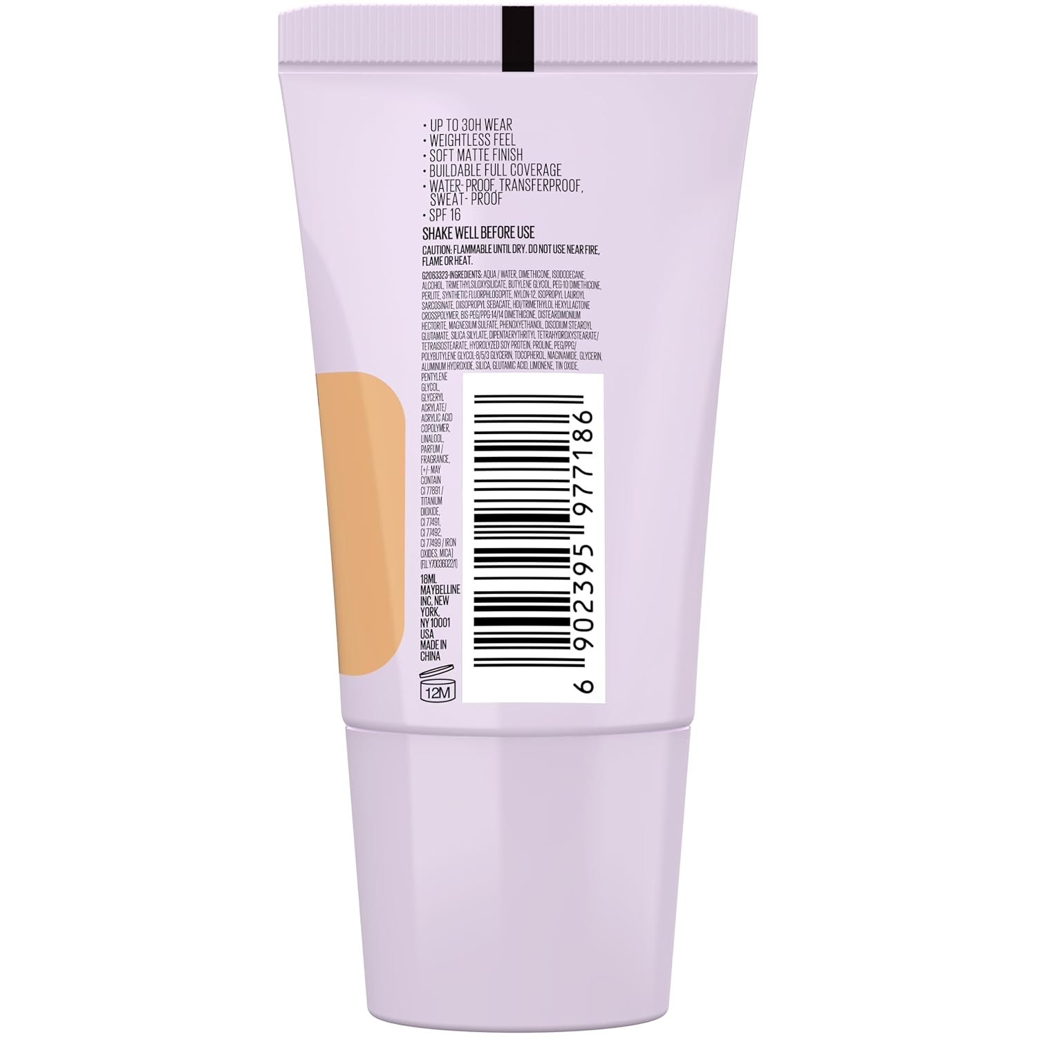 Maybelline New York Super Stay Lumi Matte Liquid Foundation, 128 | 30HR Long Lasting, Lightweight, Suitable for all Skintypes