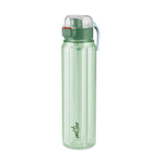 MILTON Aston 700 BPA & BPS-Free Water Bottle 700 ml| Food-Grade Plastic | One-Click Open | Leak-Proof | Sip & Gulp Lid I Ideal for Office, School, College, Gym, Green