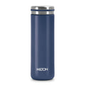Milton Shiny 300 Thermosteel Water Bottle 280 ml, Long Hour Hot and Cold I Leak Proof Lid, ISI Certified I Vacuum Insulated I for Office, Gym, School I Blue