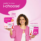 i-activ/i-choose Period Panty for Girls & Women | XL-XXL| 10's Pack | Disposable Period Panties for Women for Heavy Flow Periods | Maternity Pads after Delivery | 360 Degree Protection| Waist Size - 33" to 58"