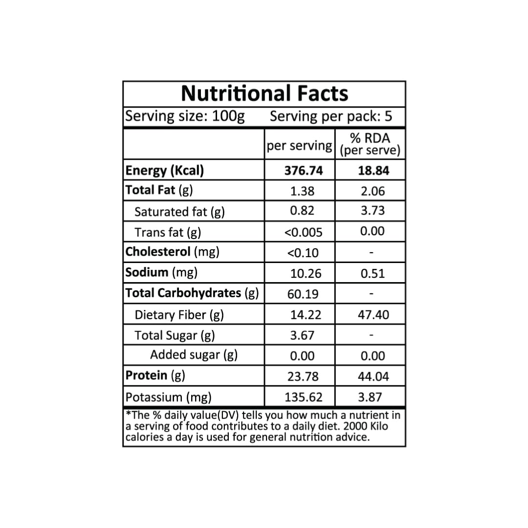Organic Tattva Split Yellow Moong Dal, 500g Each, Unpolished &amp; Pure, 4 Pack