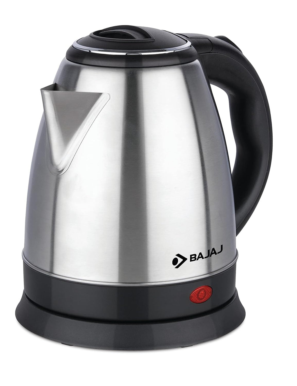 Bajaj KTX 1.5 Litre DLX Electric Kettle | 1350W Kettle With Stainless Steel Body | Cordless Operation | Auto Shut-Off Mechanism | 2-Yr Warranty 【Silver & Black】