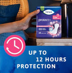 TENA Lady Maxi Night-time Bladder Control Pad for Heavy,Unexpected Urine Leaks | 48 Pcs | Postpartum or Post-surgery Pad | Upto 12 hrs Dryness | 39.4 Cm Long | World's Leading Incontinence Brand