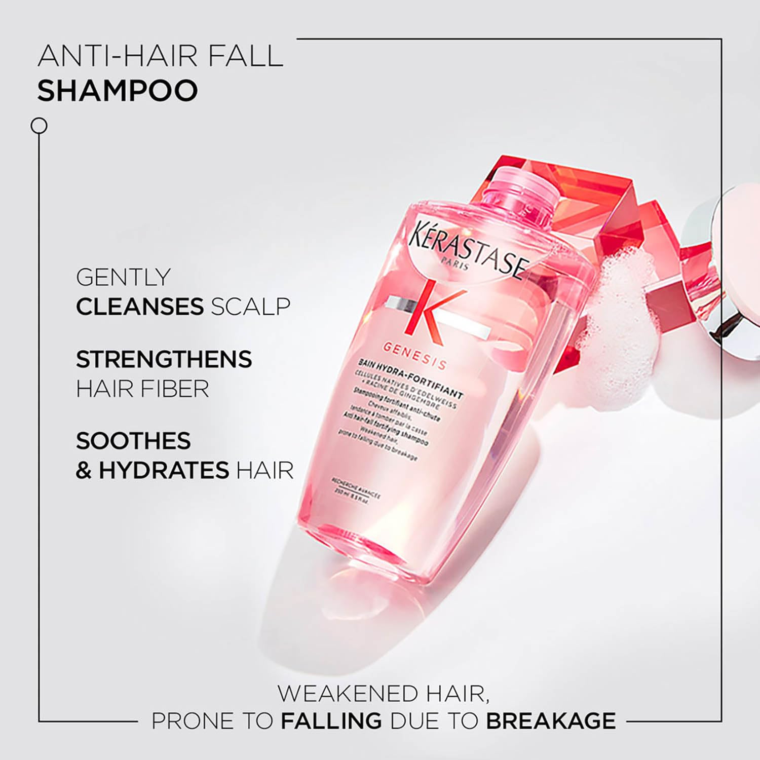 Kérastase Genesis Hydra-Fortifiant Anti Hair Fall Shampoo500 gram