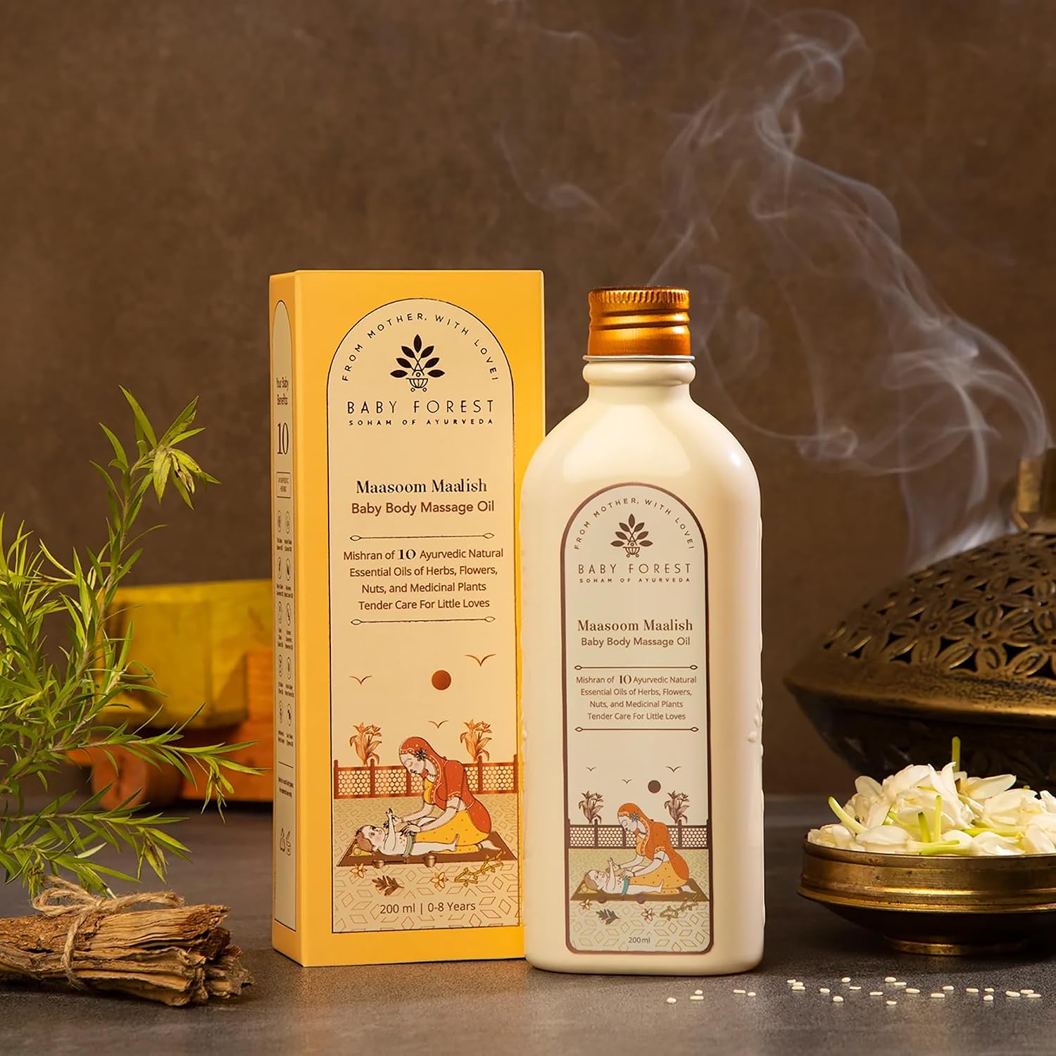 Baby Forest Maasoom Maalish Baby Body Massage Oil 200ml
