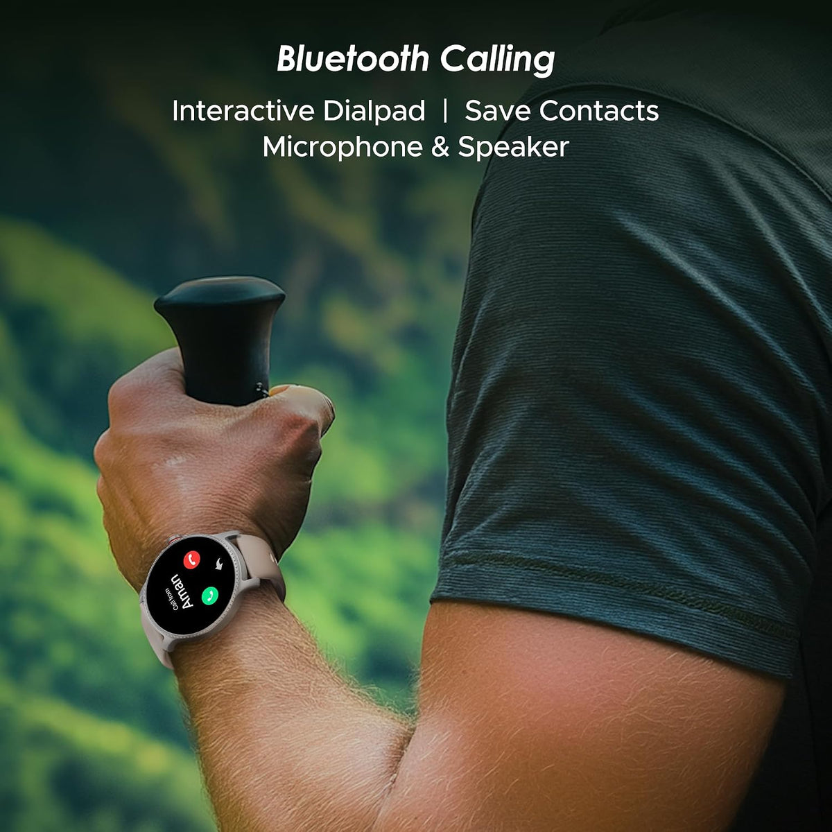 boAt Lunar Discovery – 2026 Edition w/ 1.39" (3.5 cm) HD Display, Bluetooth Calling, Emergency SOS, HR, SpO2 & Sleep Tracking Smart Watch for Men & Women (Cherry Blossom)