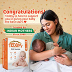 TEDDYY Premium Baby NB Size Diaper Tape Style | 66 Count (New Born)