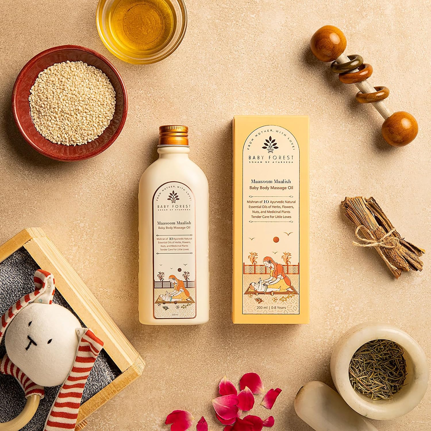 Baby Forest Maasoom Maalish Baby Body Massage Oil 200ml