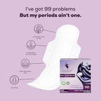 Flawsome Organic Cotton Sanitary Pads for Women | XL Size, Pack of 20 | Heavy Flow Protection | Ultra Soft, Rash-Free & Breathable | Leak-Proof | Super Absorbent Period Pads for Sensitive Skin (XL, Pack of 20)