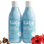 Tuco Kids Mild Shampoo for Kids, Soapnut & Henna, Tear-Free, 300ml x 2