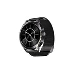 boAt Enigma Gem Women's Luxury Smart Watch w/ 1.19” (3.02cm) AMOLED Display, Emergency SOS Live Location Sharing, Female Wellness, Watch Face Studio, BT Calling, Watch for Woman (Metallic Black)