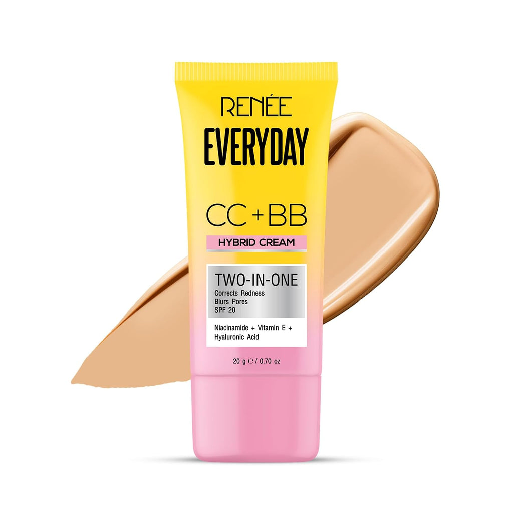 RENEE Everyday CC + BB Hybrid Cream With SPF 20 - Classic Frappe,20g
