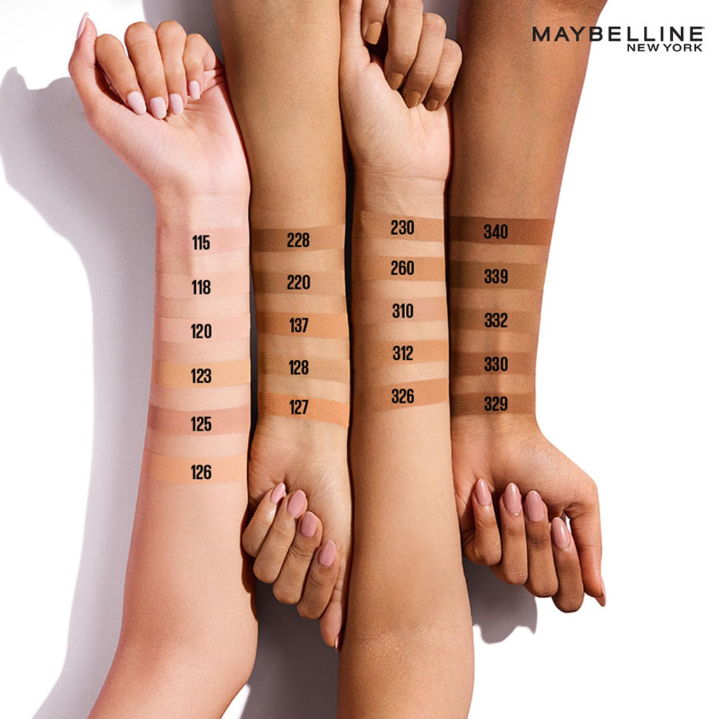 Maybelline New York Fit Me Matte + Poreless Liquid Foundation, 115 Ivory