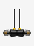 realme Buds 3 Wired Earphones with Mic (Black) | 9mm Dynamic Driver | 3.5mm Jack | Single Button Control | Braided Tangle-Free Cable | Model RMA2419 (Buds 3 3.5mm Wired Earphone, Color Black) In Ear
