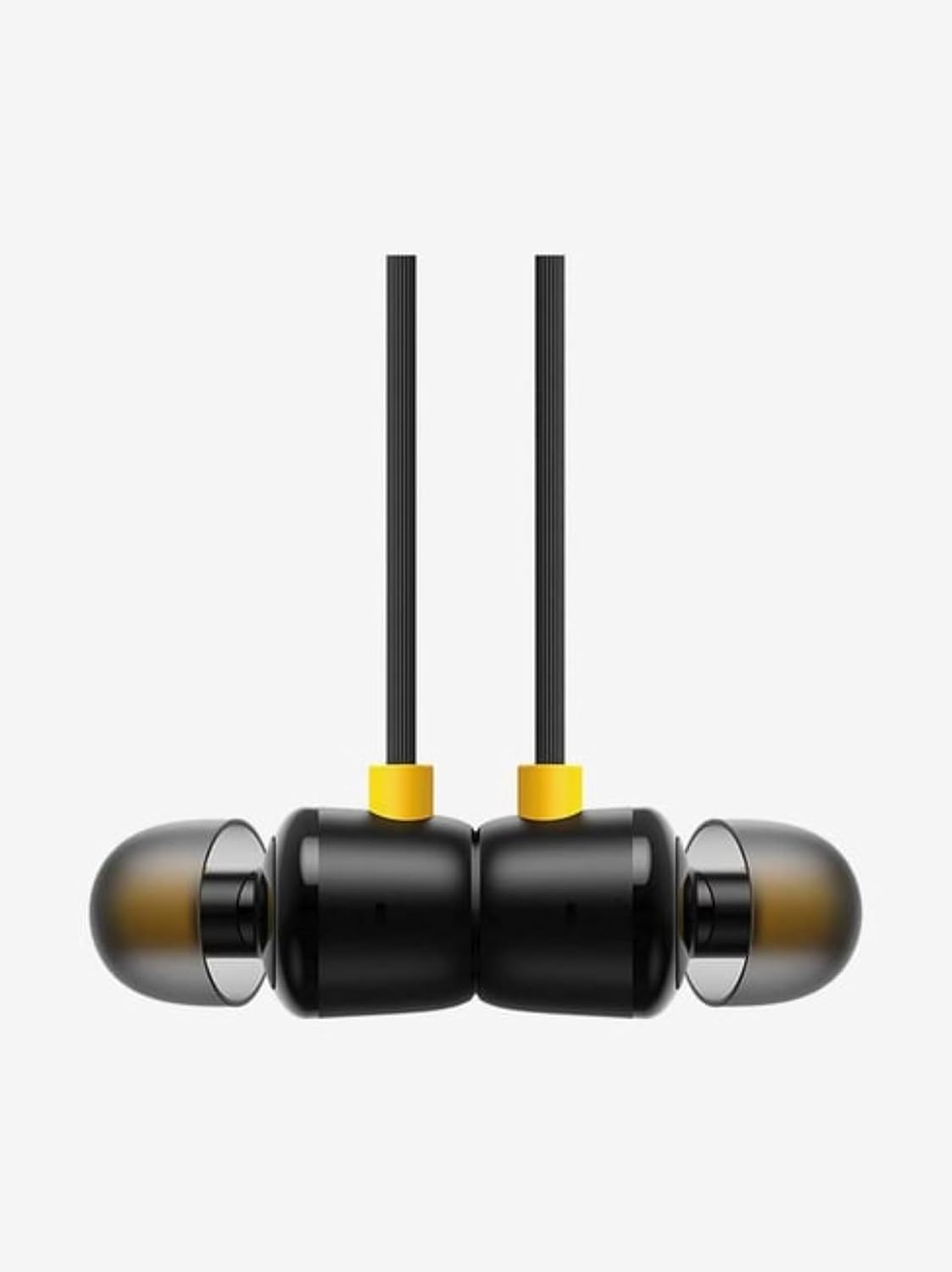 realme Buds 3 Wired Earphones with Mic (Black) | 9mm Dynamic Driver | 3.5mm Jack | Single Button Control | Braided Tangle-Free Cable | Model RMA2419 (Buds 3 3.5mm Wired Earphone, Color Black) In Ear