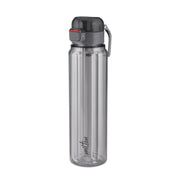 MILTON Aston 700 BPA & BPS-Free Water Bottle 700 ml| Food-Grade Plastic | One-Click Open | Leak-Proof | Sip & Gulp Lid I Ideal for Office, School, College, Gym, Grey