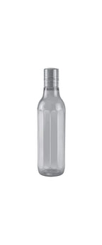 MILTON Prism 1000 Pet Water Bottle, 1 Piece, 1 Litre, Grey | BPA Free | 100% Leak Proof | Office | Gym | Home | Kitchen | Travel | Hiking | Treking