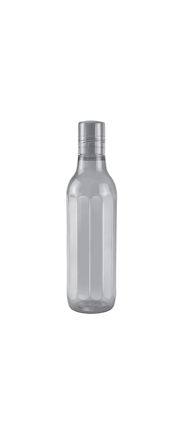 MILTON Prism 1000 Pet Water Bottle, 1 Piece, 1 Litre, Grey | BPA Free | 100% Leak Proof | Office | Gym | Home | Kitchen | Travel | Hiking | Treking