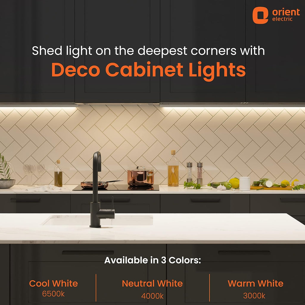 Orient Electric Deco Cabinet Light 10W, Small Batten, 4000K (Pack of 1)