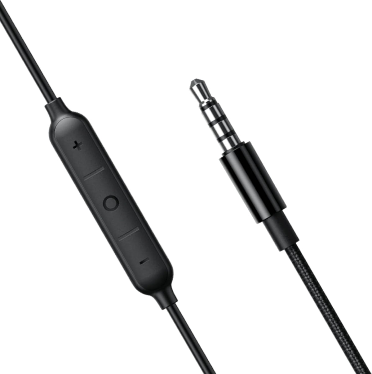 realme Buds 3 Wired Earphones with Mic (Black) | 9mm Dynamic Driver | 3.5mm Jack | Single Button Control | Braided Tangle-Free Cable | Model RMA2419 (Buds 3 3.5mm Wired Earphone, Color Black) In Ear