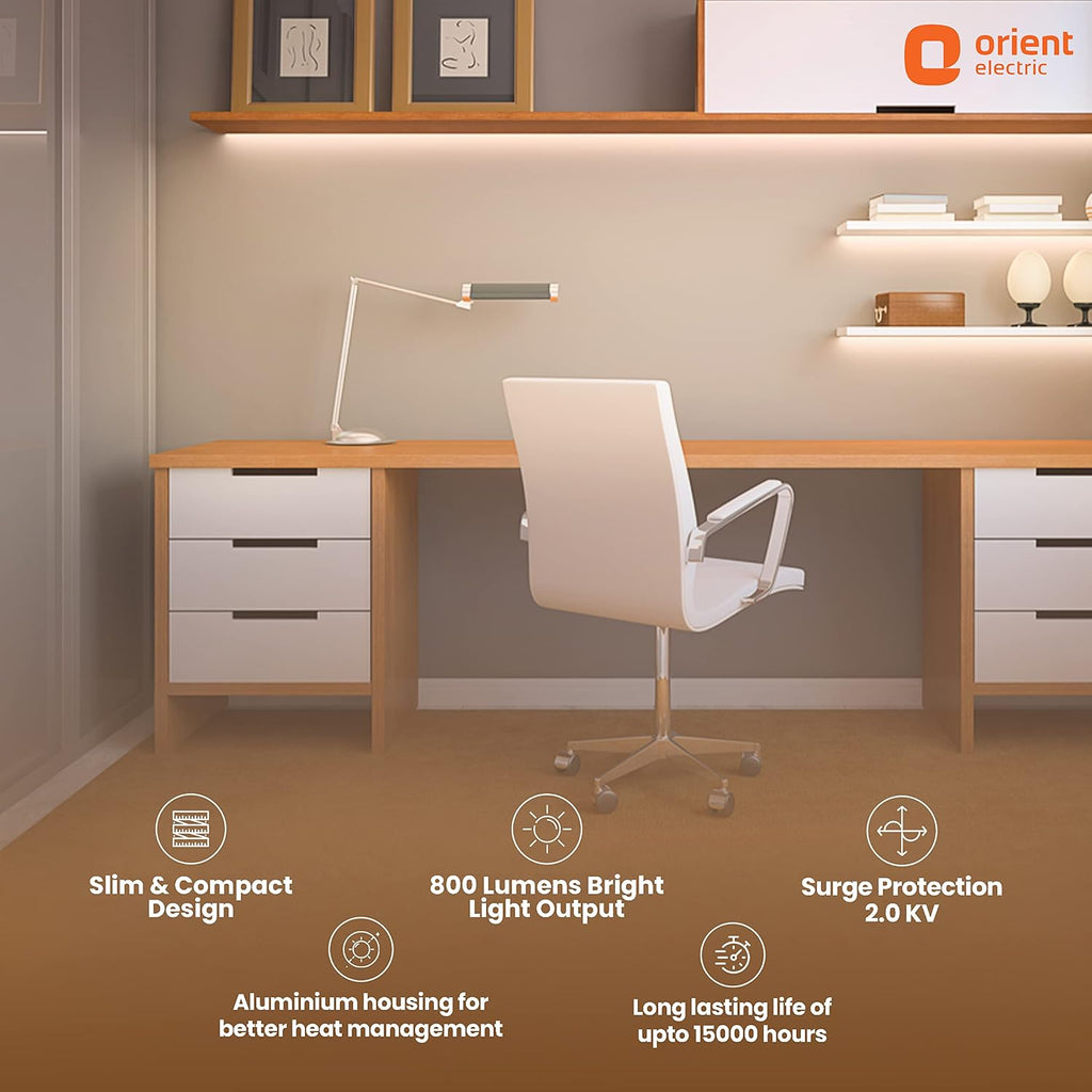 Orient Electric Deco Cabinet Light 10W, Small Batten, 4000K (Pack of 1)