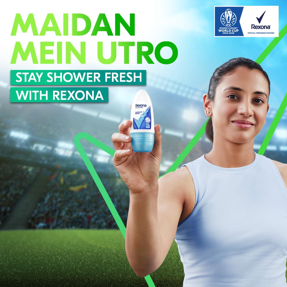 Rexona Shower Fresh Underarm Roll On Deodorant (50 ML),
