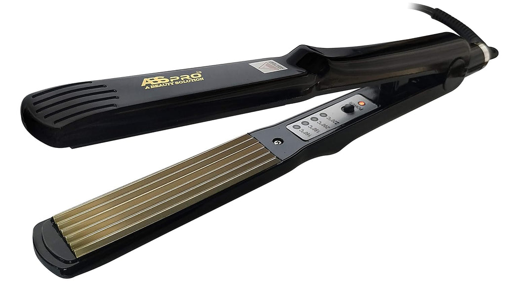 Professional Feel Hair Straightener with 4X Protection Ceramic Coated Gold Plates & Quick Heat-Up, Hair Straight & Style PF-1100